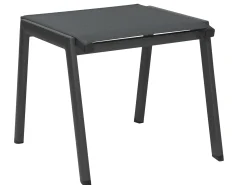 Allround Stapelhocker Alu mit Textilenbezug