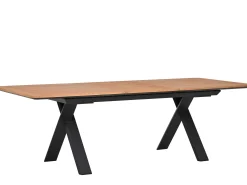 Alu Ausziehtisch Fortis Teakholz XL 240/300x100cm