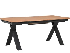 Alu Ausziehtisch Fortis Teakholz XL 240/300x100cm