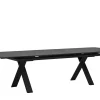 Alu Ausziehtisch Fortis 180/240x100cm Sintered Stone