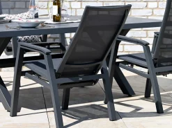 Alu Dining Relax Positionssessel Providence inkl- Auflage