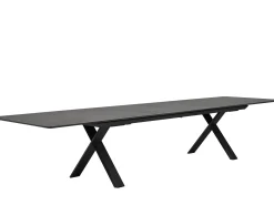 Alu Doppel-Ausziehtisch Maximus 280/340/400x100cm Sintered Stone