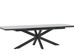 Alu Gartentisch ausziehbar Sierra 200/260x100cm light sintered stone