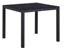Alu HPL Gartentisch Serie Melago anthrazit