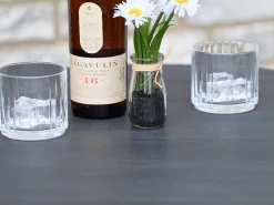 Alu HPL Klapptisch Nemo Ø80cm anthrazit Slate-Effekt