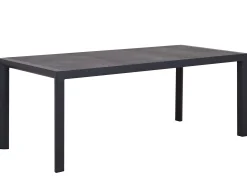 Alu Keramik Gartentisch Hartford 194x90cm anthrazit