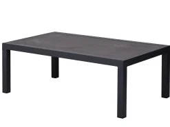 Alu Keramik Lounge Couchtisch Providence 120x70cm