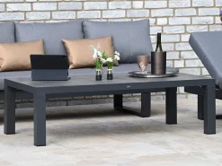 Alu Keramik Lounge Couchtisch Vermont 147x74cm