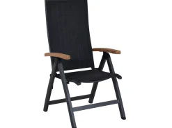 Alu Klappsessel Oriental Teak anthrazit|anthrazit
