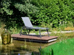 Alu Komfort Sonnenliege Karon anthrazit|dark-grey