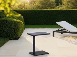 Alu Lift-Beistelltisch Outdoor Oregon anthrazit 60x40cm