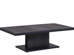Alu Lift-Tisch Newport 140x85cm Keramik dark-stone