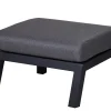 Alu Lounge Fußhocker Providence anthrazit