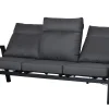Aluminium Lounge Verstellsofa 3-Sitzer Providence