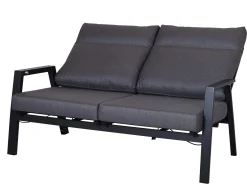 Aluminium Lounge Verstellsofa 2-Sitzer Providence