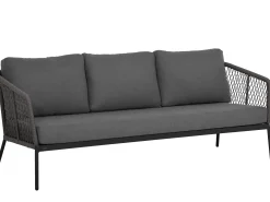 Aluminium Rope 3-Sitzer Loungesofa Ancona