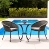 Alu Rope Dining Sessel Cordial grey Kissen Sunbrella® Storm