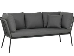 Alu Rope 3-Sitzer Dining Lounge Sofa Ancona