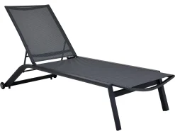 Alu Sonnenliege Janine anthrazit|dark-grey