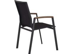 Alu Stapelsessel Oriental Teak anthrazit|anthrazit