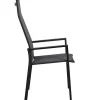 Alu Stapelsessel Trivento Highback anthrazit|dark-smoke