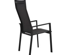 Alu Stapelsessel Trivento Highback anthrazit|dark-smoke