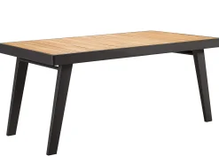 Alu-Teak Dining-Tisch Regency 160x90cm