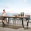 Alu-Teak Dining-Tisch Regency 220x90cm