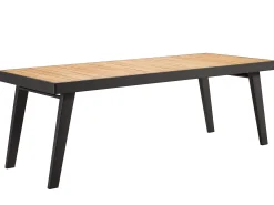 Alu-Teak Dining-Tisch Regency 220x90cm
