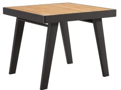 Alu-Teak Dining-Tisch Regency 90x90cm