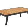 Alu-Teak Loungemöbel Regency Kaffeetisch 120x70cm