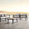 Alu-Teak Loungemöbel Regency Loungesofa 3-Sitzer