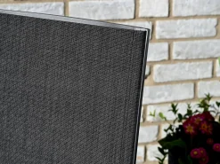 Alu Teak Stapelsessel Santa Fe anthrazit|anthrazit