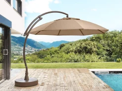Ampelschirm Easy Sun Premium Ø375cm anthrazit taupe
