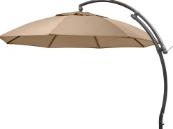 Ampelschirm Easy Sun Premium Ø375cm anthrazit taupe