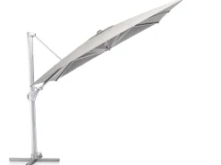 Ampelschirm Easy Swing 300x300cm silber|grau O´bravia