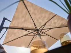 Ampelschirm VITA® Sfera Aluminium seidengrau