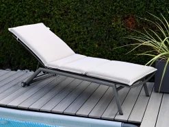 Auflage für Gartenliege Malibu jute