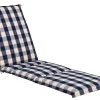Auflage Gartenliege Stripes Blue 2.Wahl