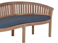 Auflage Nierenbank Bananenbank Malibu grey