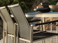 Ausziehtisch Classic Edelstahl Keramik+Dekton