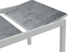 Ausziehtisch Monza Glas-Keramik-Look 160/240x90cm