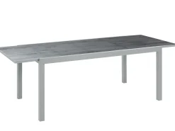 Ausziehtisch Monza Glas-Keramik-Look 160/240x90cm