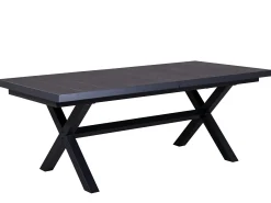Ausziehtisch Toskana XL 200-260x100cm Keramik dark stone grey