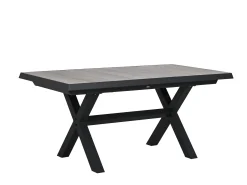 Ausziehtisch Toskana XL 200-260x100cm Keramik light stone grey