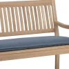 Bankauflage Malibu 110cm 2-Sitzer grey