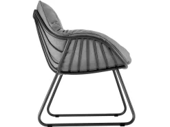 Chill Dining Sessel Alu anthracite Polster Mumbai anthracite