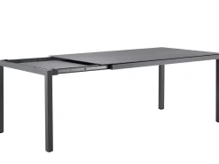 Classic Alu Ausziehtisch HPL 160 / 220 x 100 cm (1 Einlegeplatte) Alu anthracite