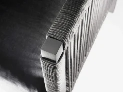 Club Dining-Sessel anthracite inkl. Polster BOMBAY 626 anthracite