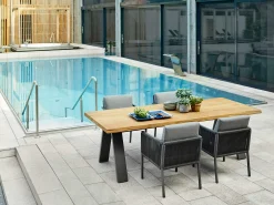 Club Dining-Sessel anthracite inkl. Polster BOMBAY 626 anthracite